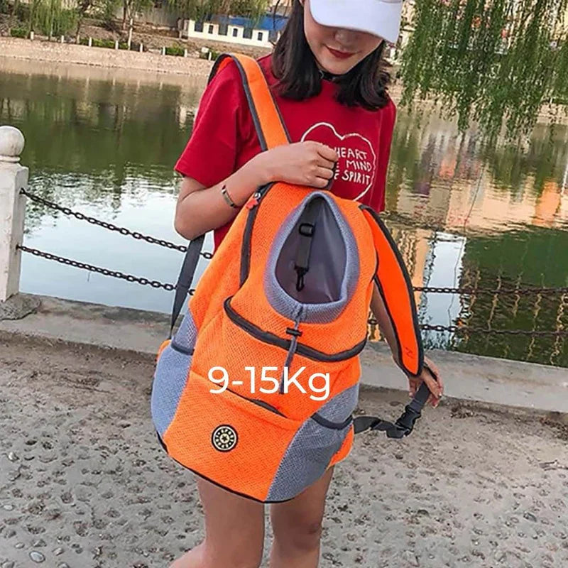 Active Paws | Dog Carrier Backpack with Ergonomic Design & Breathable Material for Comfortable Travel with Small Dogs 2