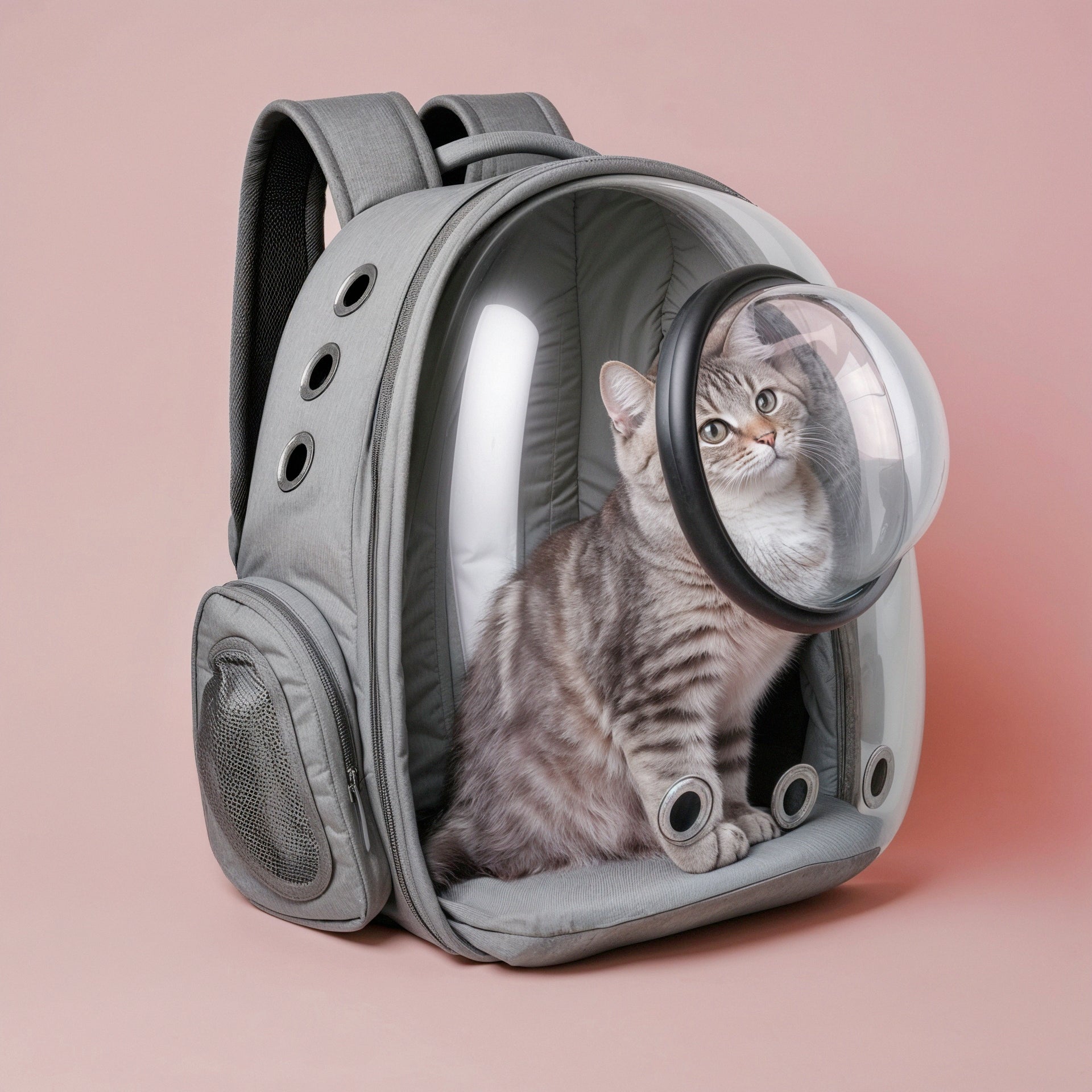 AstroPod | Cat Backpack Carrier with Bubble Window & Breathable Design | Secure and Comfortable Travel for Your Kitty 1