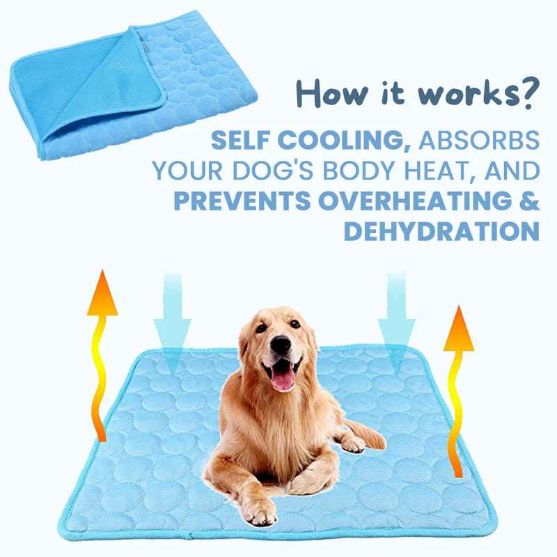 Calm Pet | Dog Cooling Mat with 3-Layer Design | Comfortable Relief from Heat 5