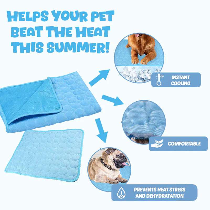 Calm Pet | Dog Cooling Mat with 3-Layer Design | Comfortable Relief from Heat 6