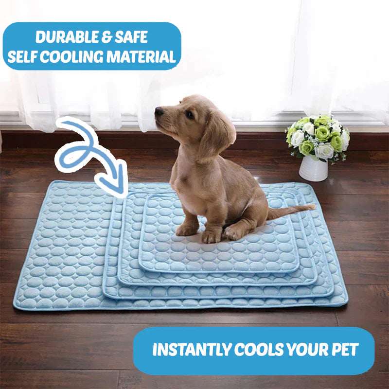 Calm Pet | Dog Cooling Mat with 3-Layer Design | Comfortable Relief from Heat 8