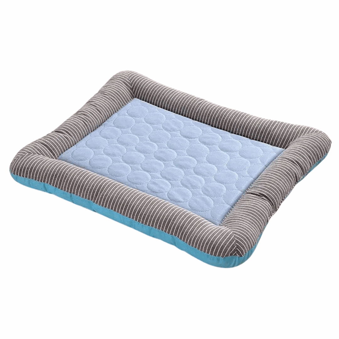 Cooling Dog Bed Cushion | Ice Silk Material | Non-Slip Design | Machine Washable Pet Bed for Summer Comfort 3