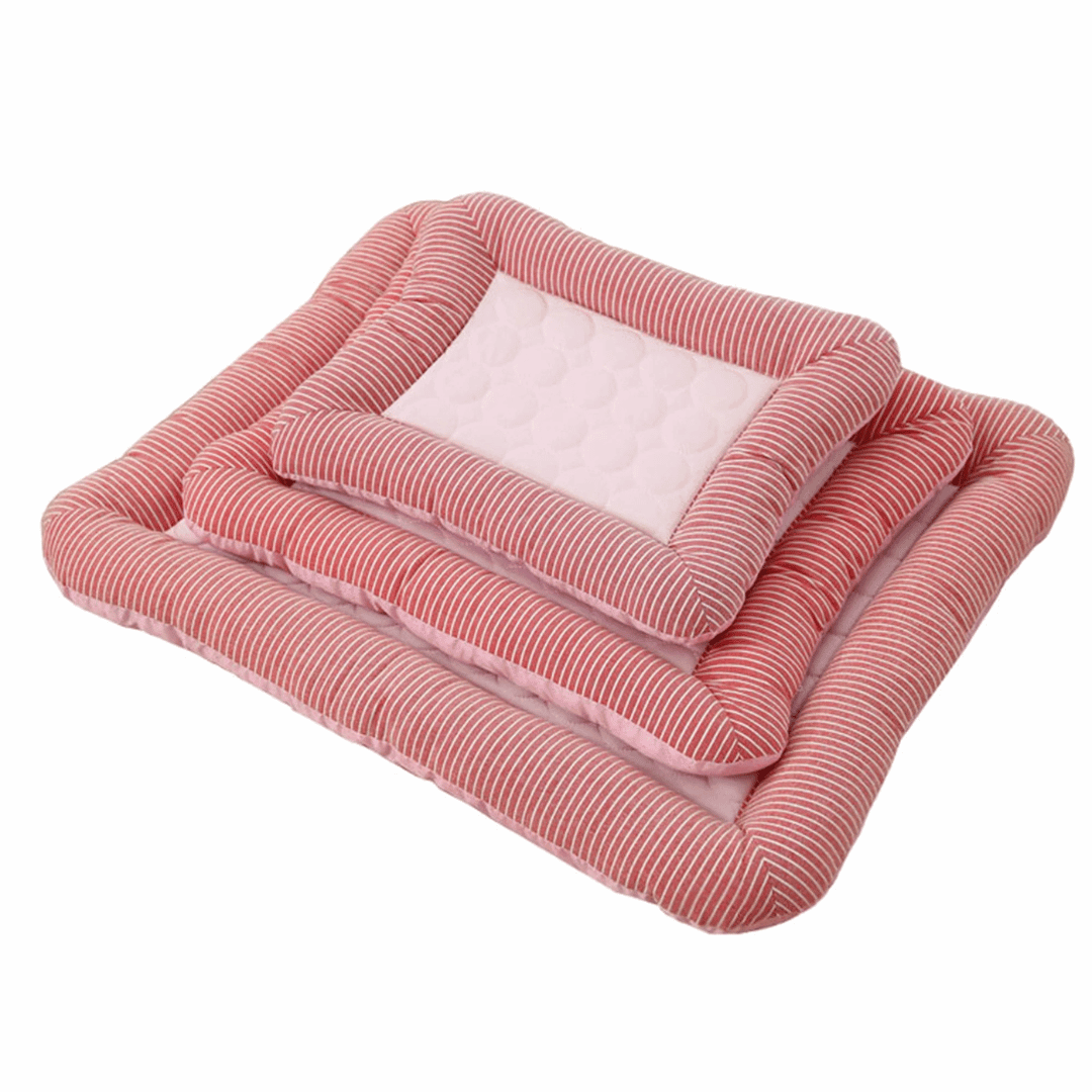Cooling Dog Bed Cushion | Ice Silk Material | Non-Slip Design | Machine Washable Pet Bed for Summer Comfort 6