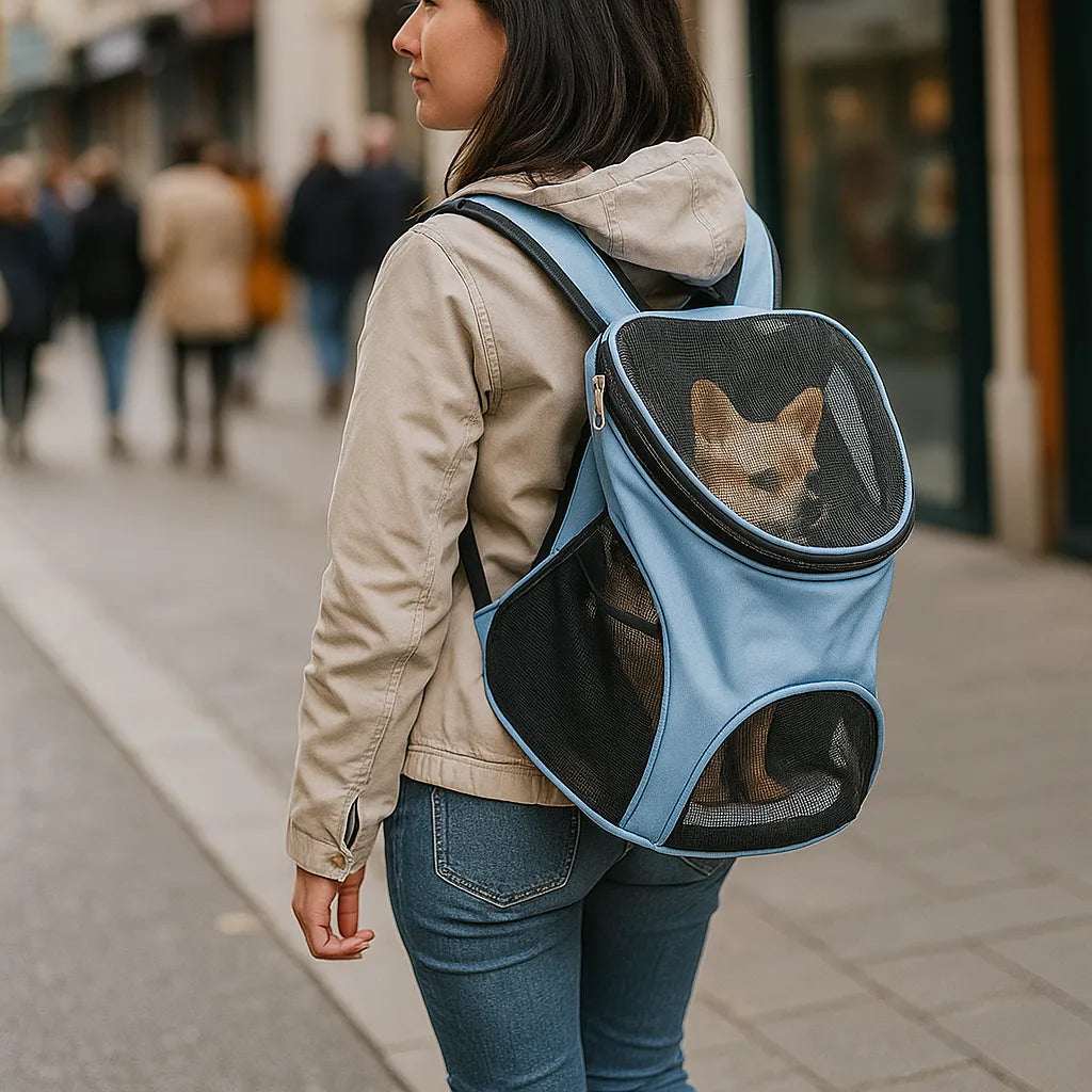 Dog Carrier Backpack | Breathable & Padded 7