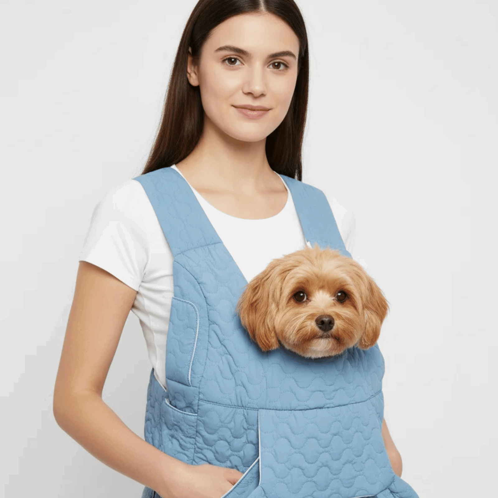 Dog Carrier Bag | Soft Cotton with Ergonomic Design | Comfortable Travel Solution for Small Pets 8