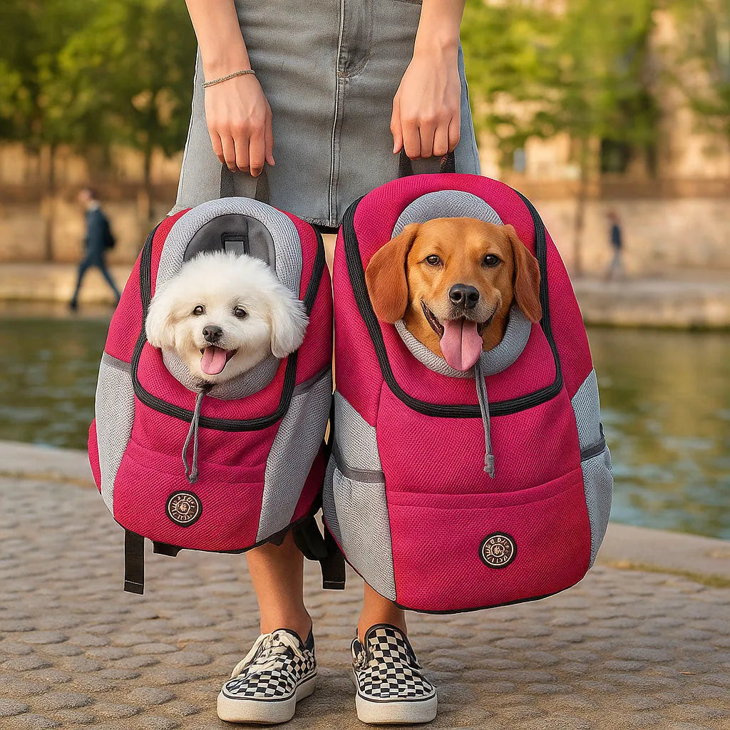 Dog Backpack | Comfortable Dog Rucksack Carrier for Hiking with Adjustable Straps and Breathable Material 8