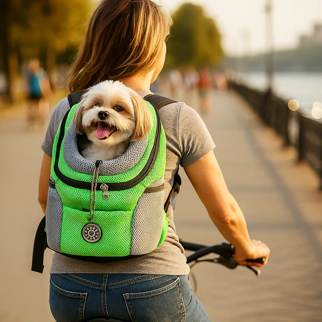 Dog Backpack | Comfortable Dog Rucksack Carrier for Hiking with Adjustable Straps and Breathable Material 9