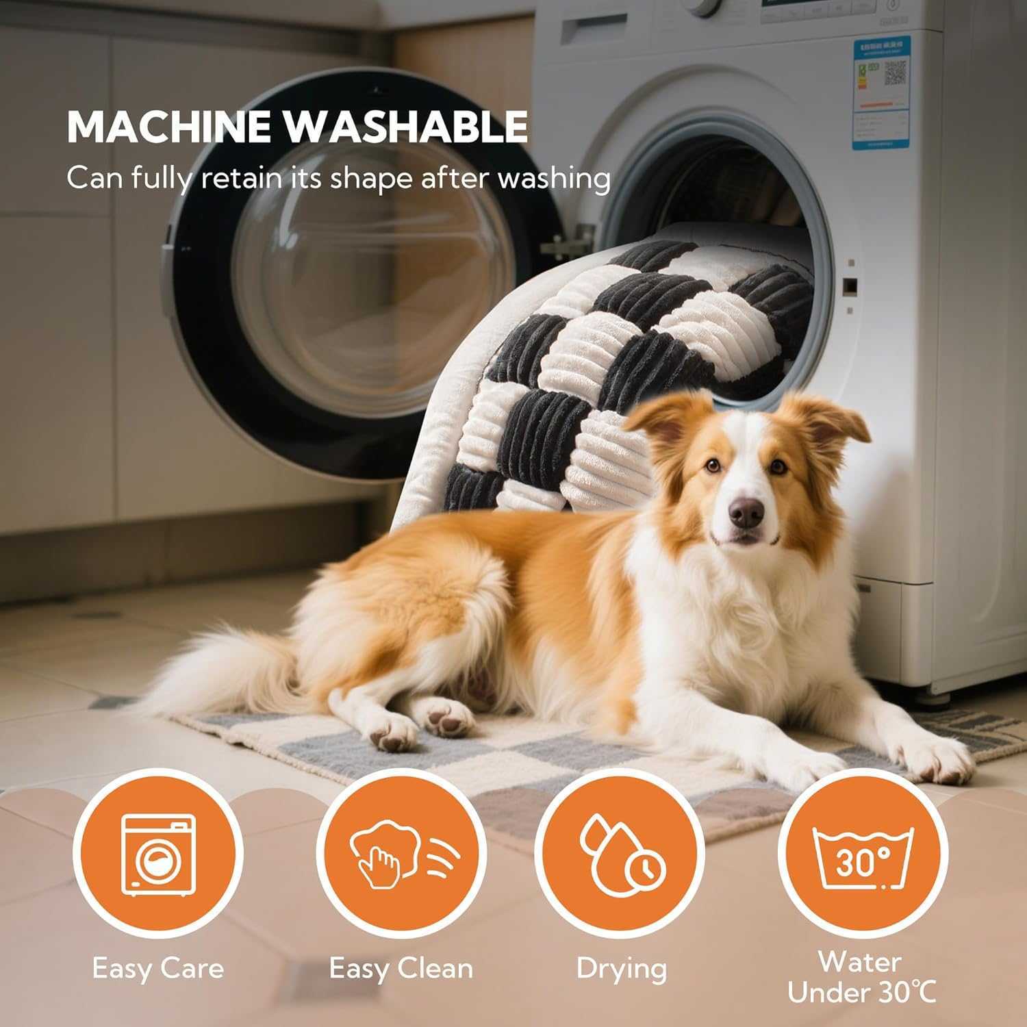 Dog Car Mat | Non-Slip Backseat Pet Bed & Seat Protector for Travel Comfort 6