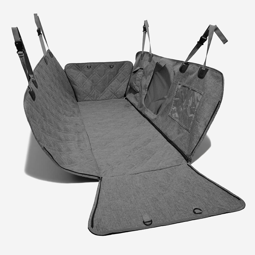 Dog Car Seat Cover | Waterproof Oxford Fabric with Anti-Scratch Protection | Comfortable Travel Solution for Pets 1