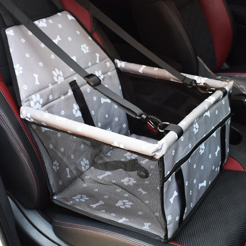 Dog Car Seat Cover | Waterproof Oxford Fabric with Double Thick Design | Safe Travel Bag for Pets 8