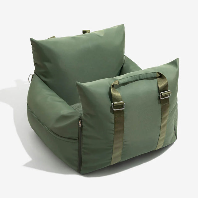 Dog Car Seat | Waterproof Travel Bag with Comfy Cushioning & Easy Clean Design for Safe Journeys 0