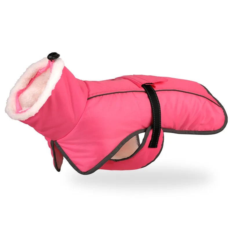 Dog Coat for Winter | Durable Fabric with Reflective Safety Details | Keeps Large Dogs Warm and Visible 6