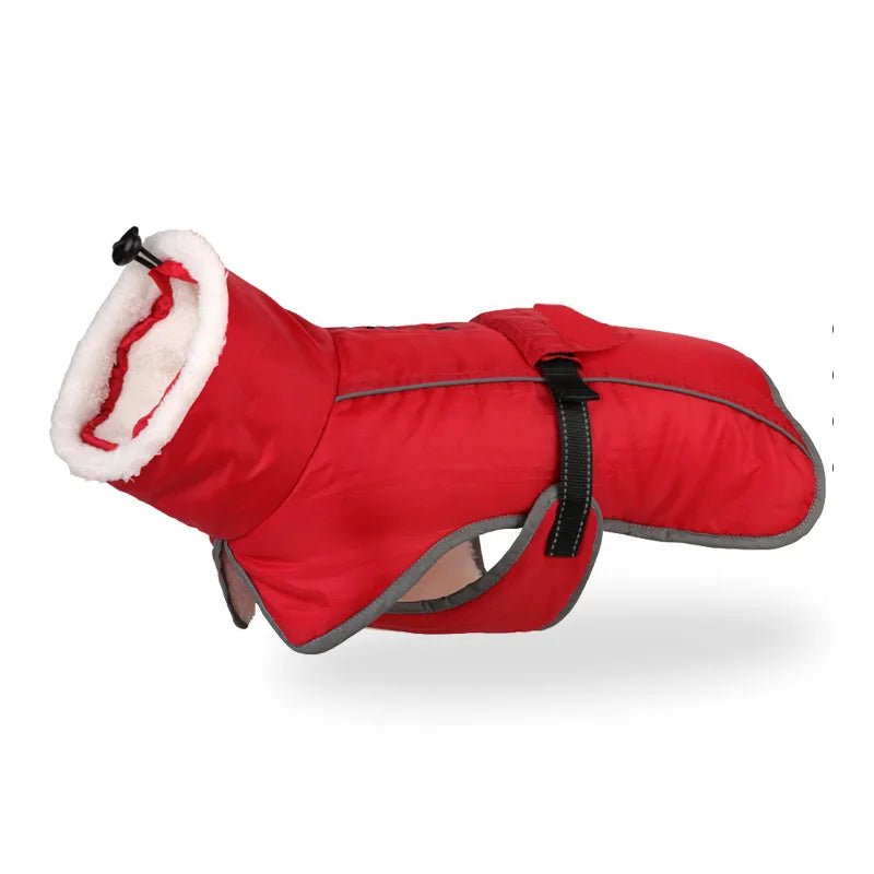 Dog Coat for Winter | Durable Fabric with Reflective Safety Details | Keeps Large Dogs Warm and Visible 7