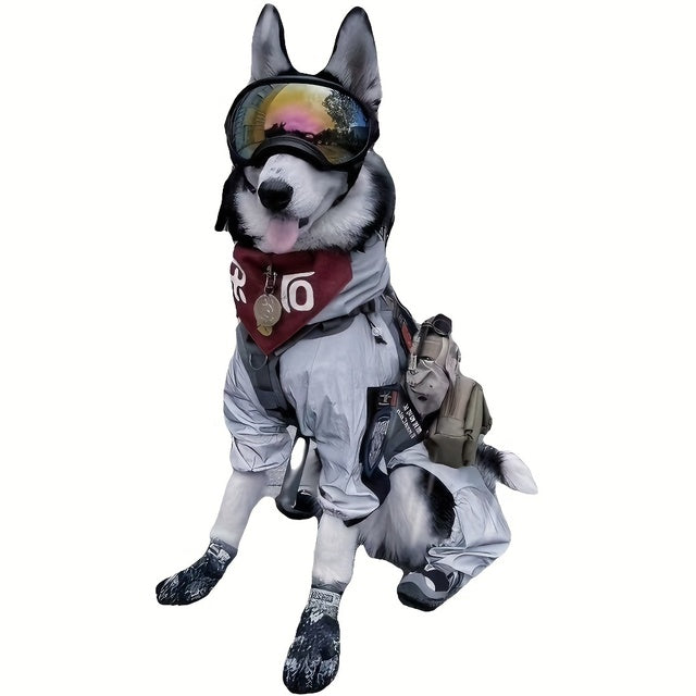 Dog Goggles | UV Protection & Windproof Canine Sunglasses with Adjustable Straps for Active Dogs 1