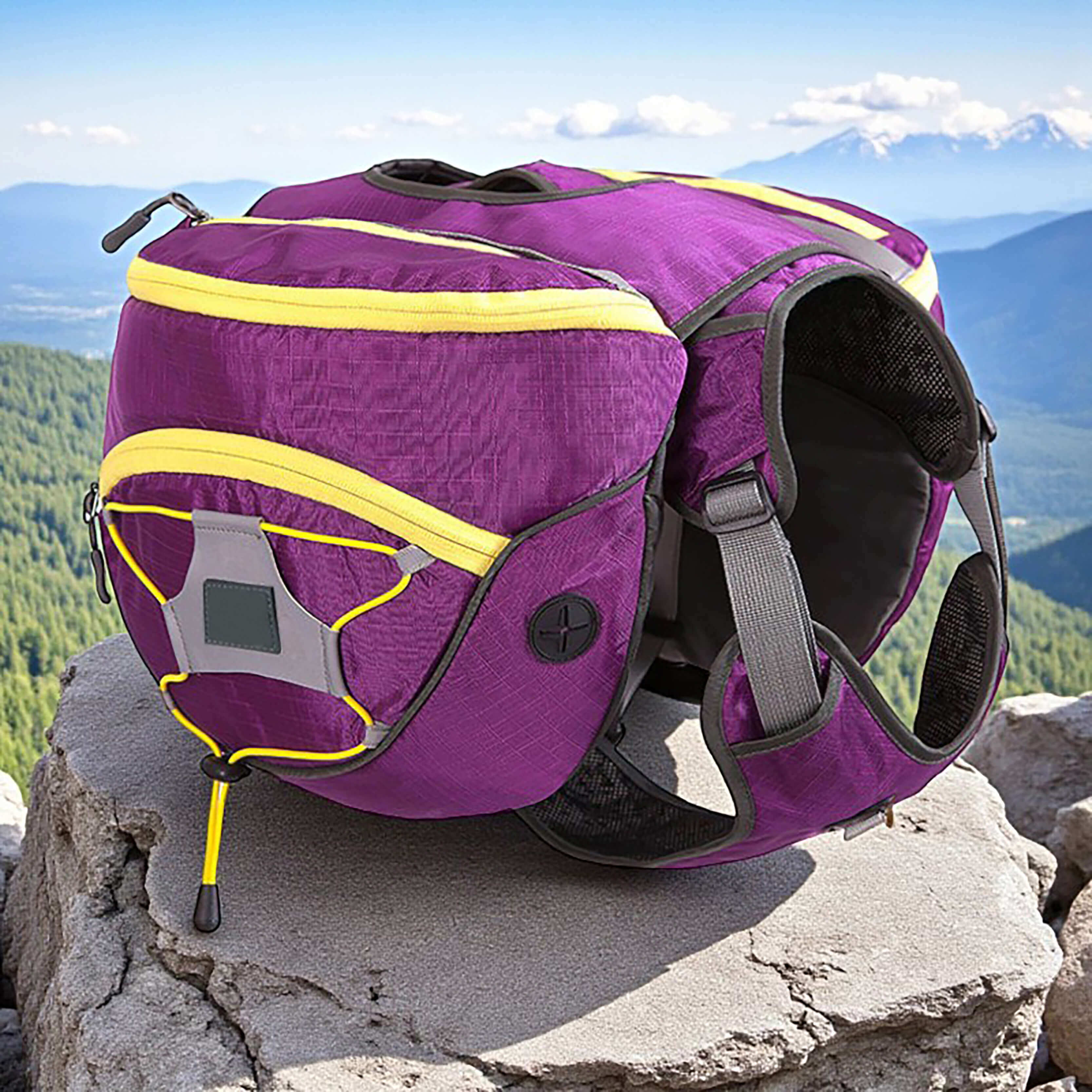 Dog Harness Backpack | Waterproof Design with Ergonomic Comfort for Small to Medium Dogs 3