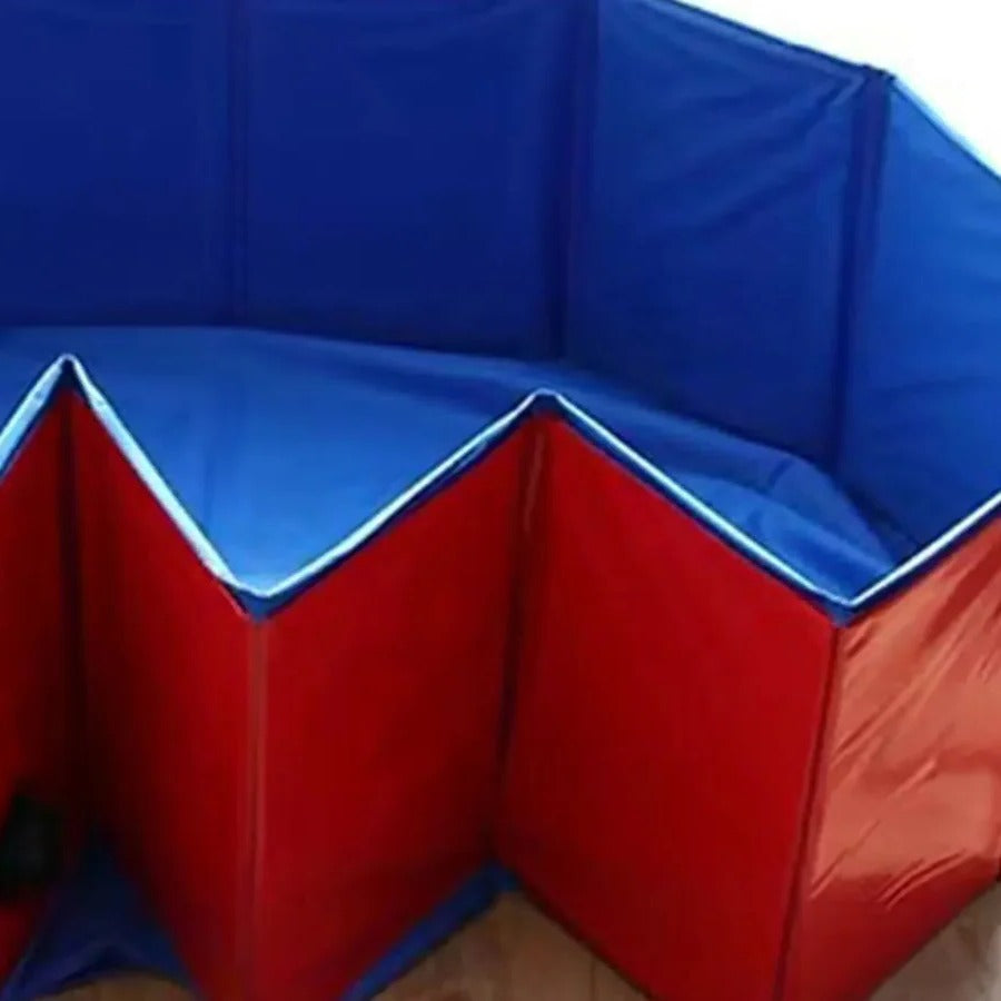 Dog Pool | Foldable Dog Swimming Pool for Bathing & Play | Durable Composite Fabric, Tool-Free Setup 1