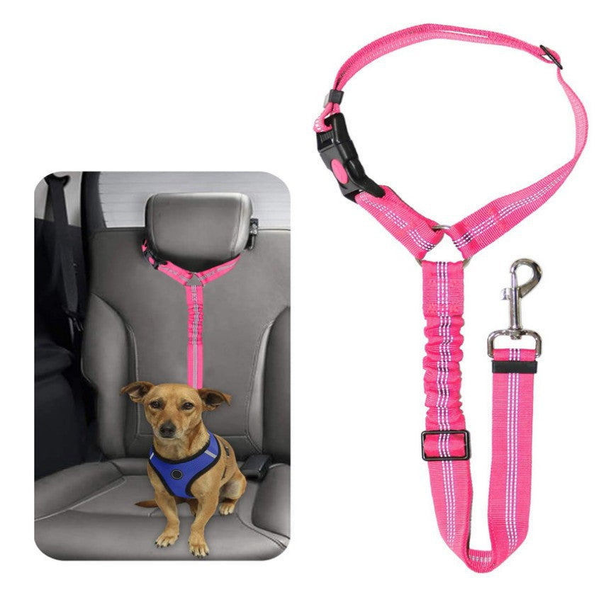 Dog Seat Belt | Adjustable Car Harness with 360-Degree Rotation | Safety Belt for Secure Travel 12
