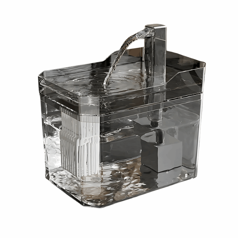 HydraPet | Smart Pet Drinking Fountain with Adjustable Flow | 1.5L Capacity for Fresh Hydration 4