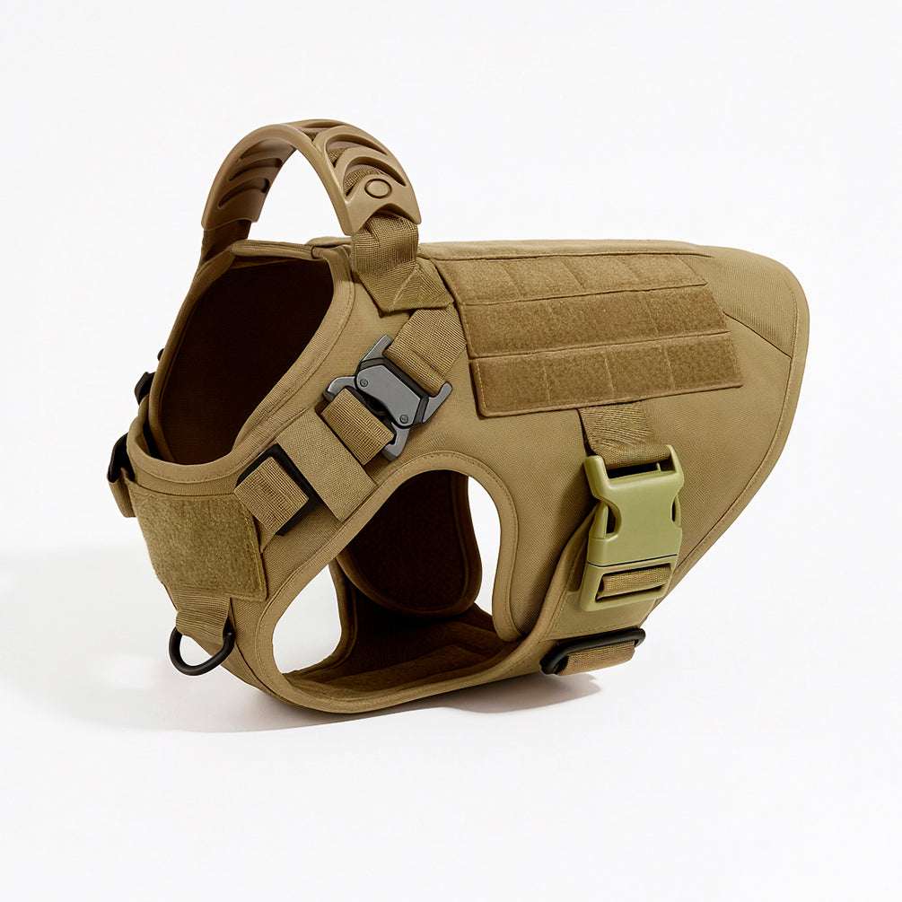 Tactical Dog Harness with No-Pull Control & Handle | Durable Fit for Easy Walking 3