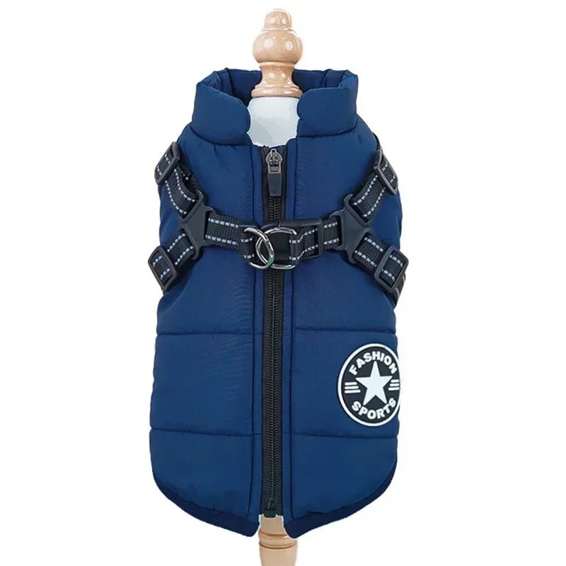 Waterproof Dog Coat | Fleece Lining with Integrated Harness | Ultimate Comfort and Safety for All Weather 12