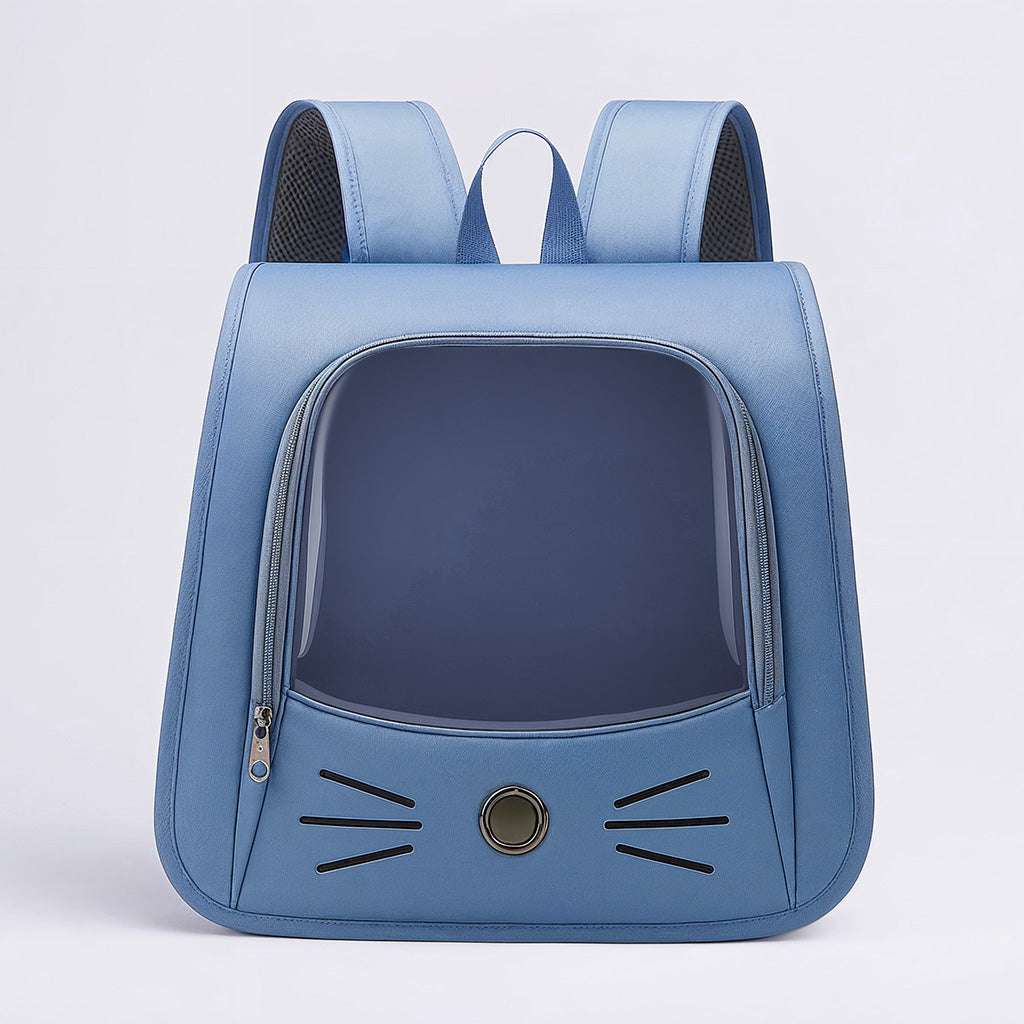 WhiskerView | Cat Backpack Carrier with Lightweight Design & Ventilation | Comfortable Travel Solution for Cats 4