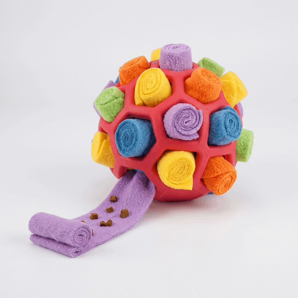 Interactive Dog Toy with Hidden Treats | Durable Design for Mental Stimulation 0