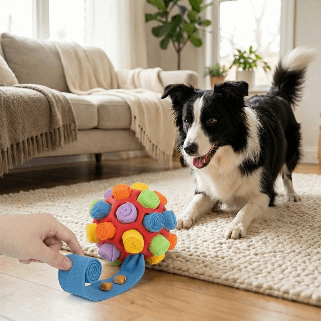 Interactive Dog Toy with Hidden Treats | Durable Design for Mental Stimulation 2