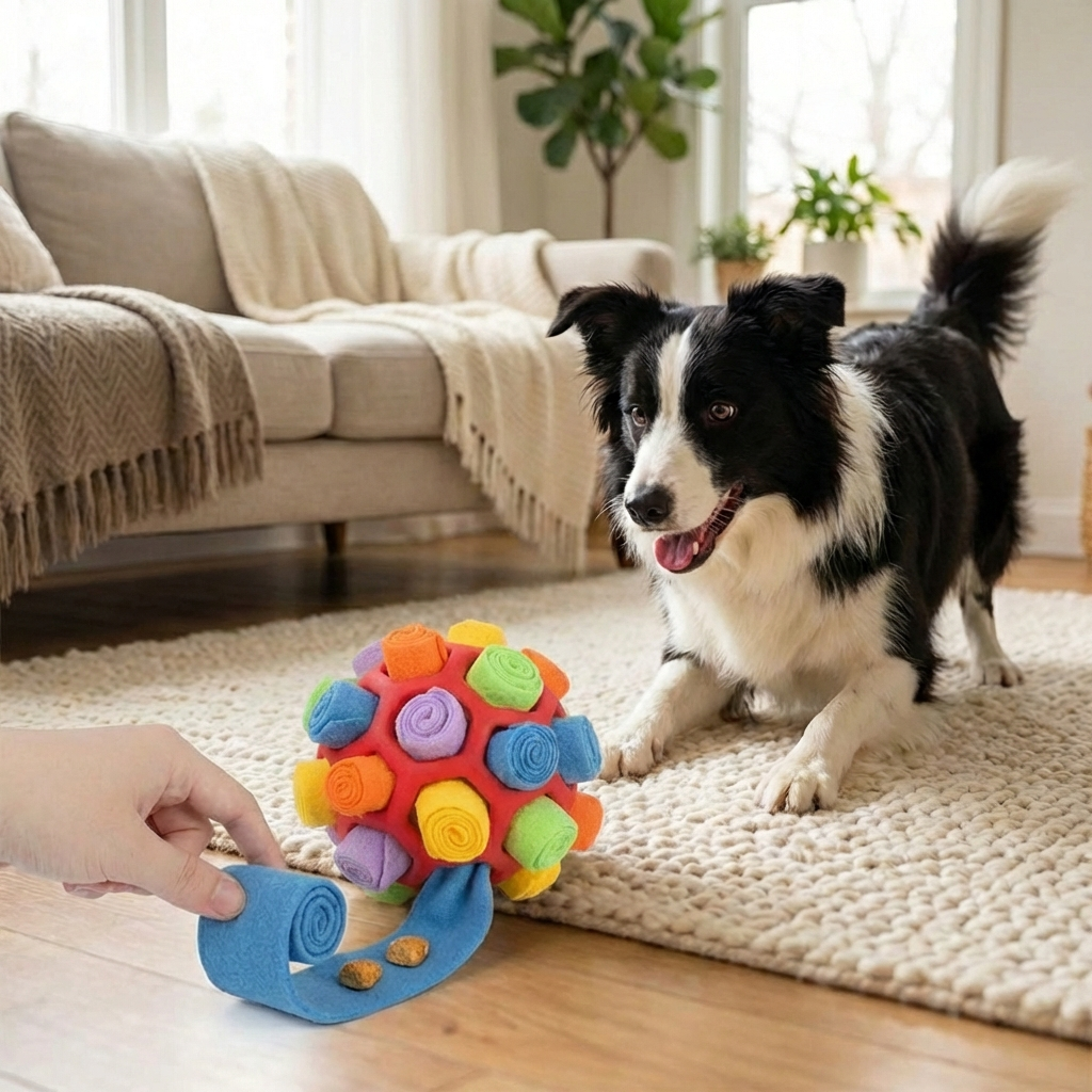 Interactive Dog Toy with Hidden Treats | Durable Design for Mental Stimulation 2