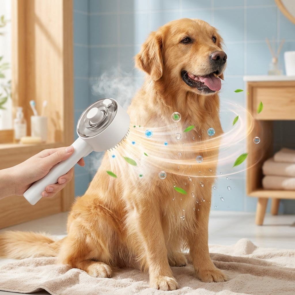 GroomPro | Dog Hair Dryer with Fast Drying & Dust Removal | Gentle Canine Grooming Solution 1