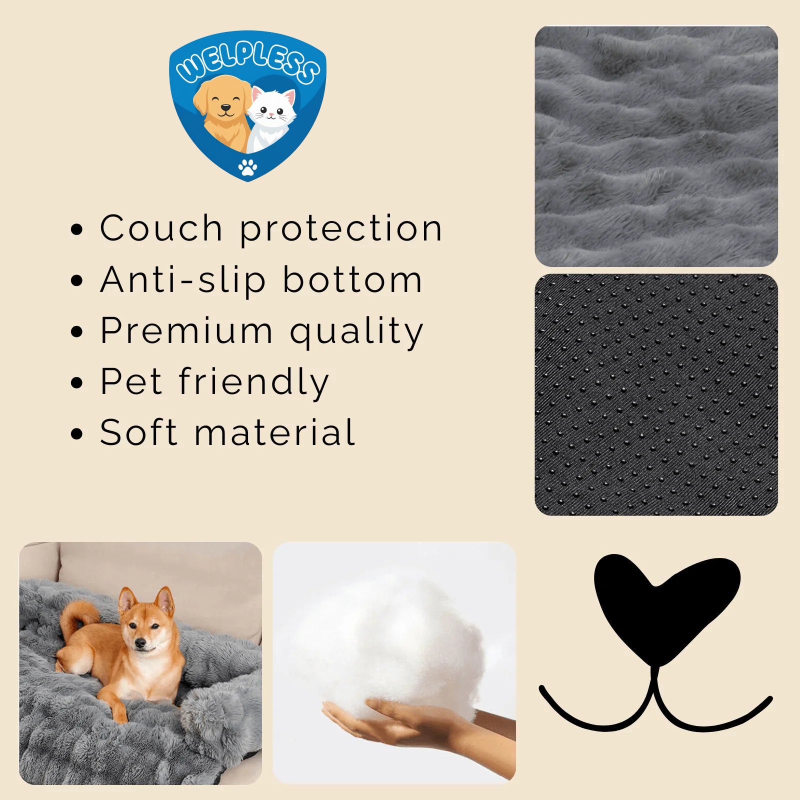 Dog Bed Sofa Protector