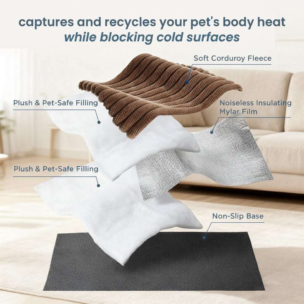 Self-Warming Pet Mat