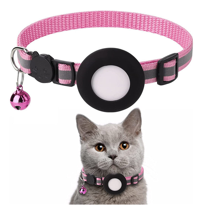 AirTag Cat Tracker Collar with Reflective Stripes | Lightweight Design for Safety and Comfort 6