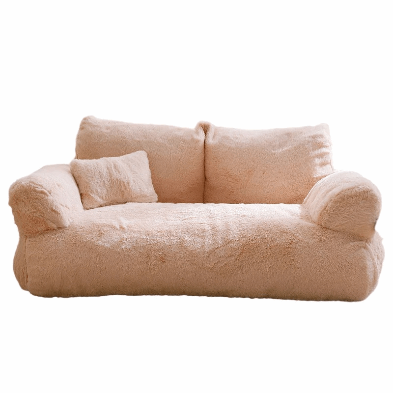 Calming Pet Sofa Bed with Machine-Washable Cover | Cozy Design for Small to Medium Pets 4