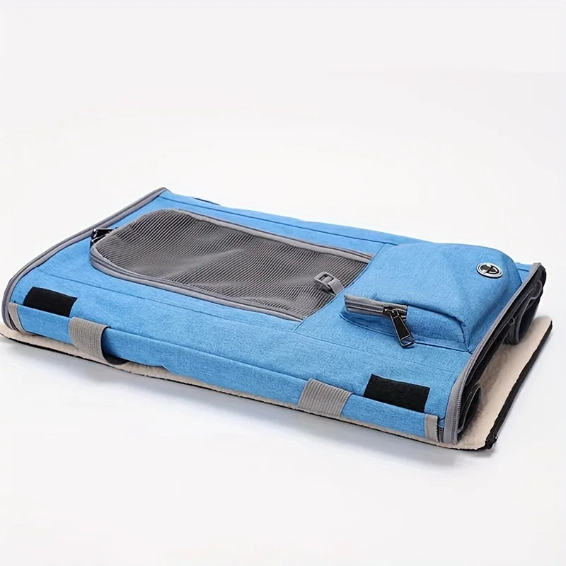 Cat Carrier | Soft-Sided Pet Carrier for Large and Medium Cats & Puppies | Durable, Spacious, Ventilated Design 4