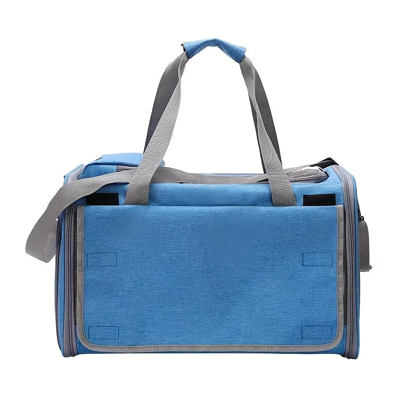 Cat Carrier | Soft-Sided Pet Carrier for Large and Medium Cats & Puppies | Durable, Spacious, Ventilated Design 5