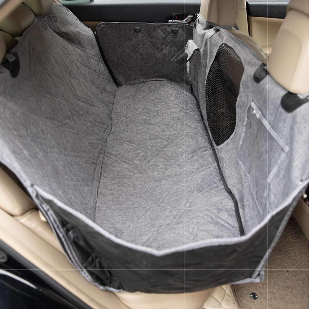 Dog Car Seat Cover | Waterproof Oxford Fabric with Anti-Scratch Protection | Comfortable Travel Solution for Pets 2