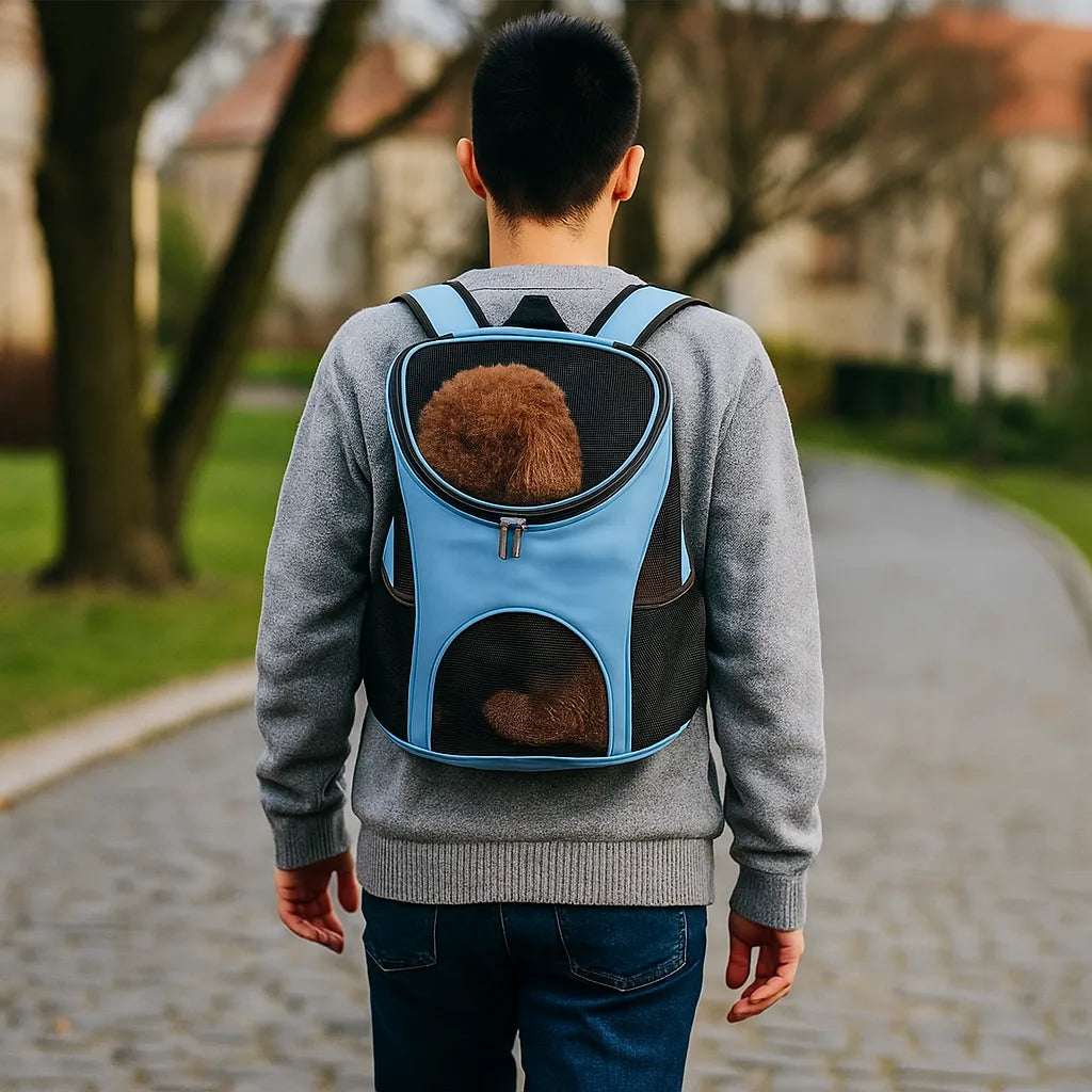 Dog Carrier Backpack | Breathable & Padded 5