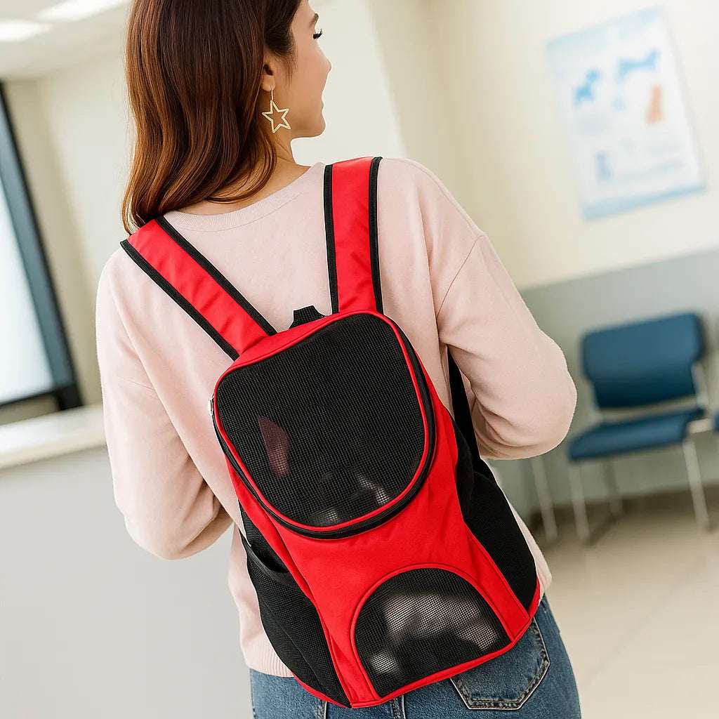 Dog Carrier Backpack | Breathable & Padded 6