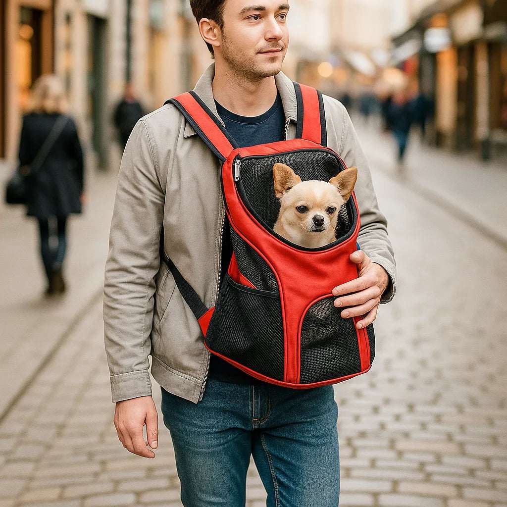 Dog Carrier Backpack | Breathable & Padded 8