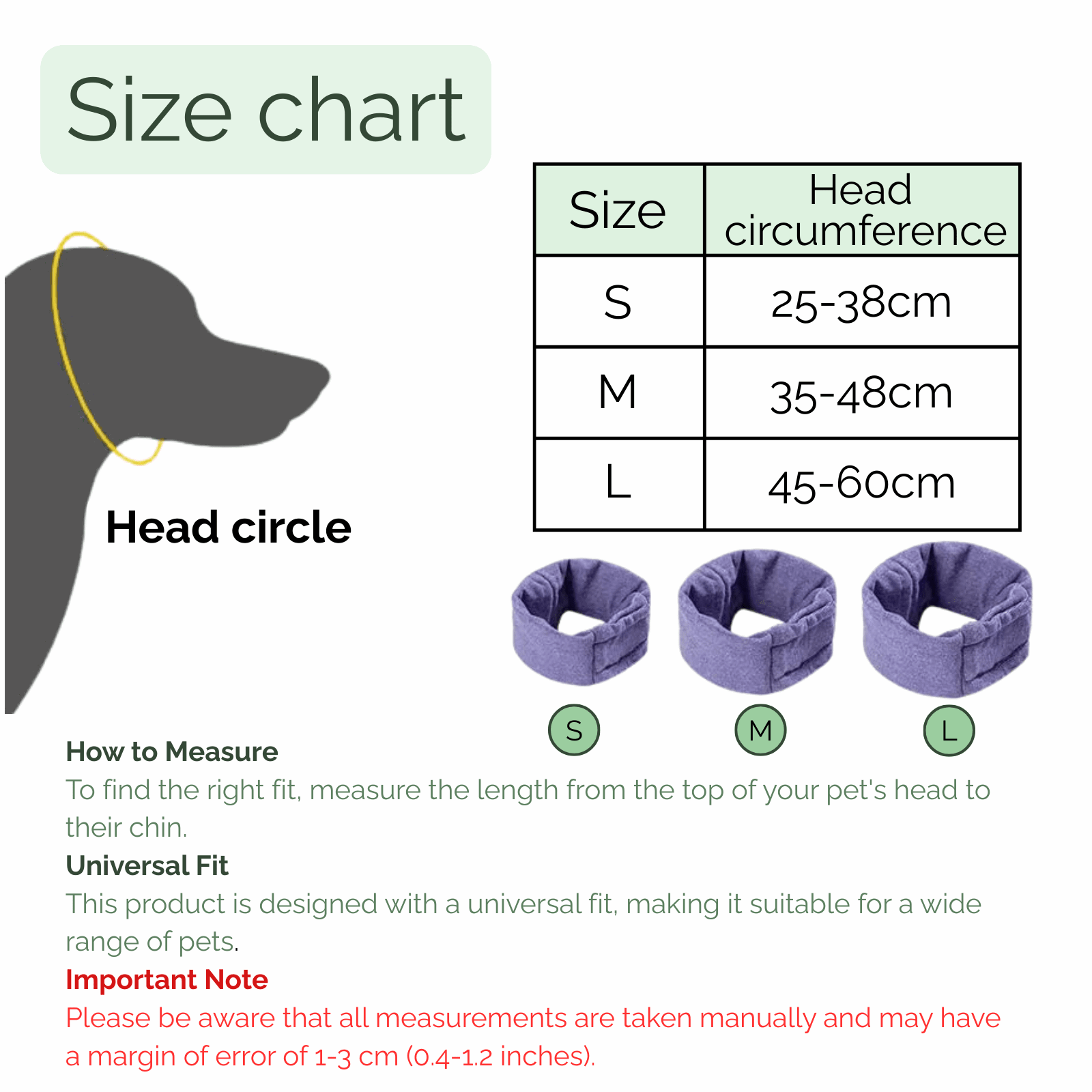 Dog Ear Protectors | Soft Elastic Fabric with Noise Dampening | Comfort for Anxious Dogs During Thunderstorms and Fireworks 4