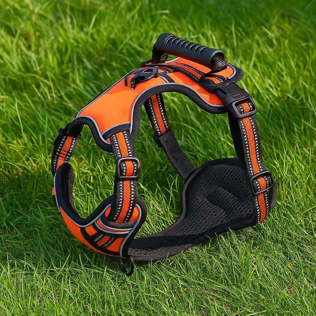 Dog Harness | Reflective No Pull Design for Comfortable Control | Adjustable Fit for Small to Large Dogs 4