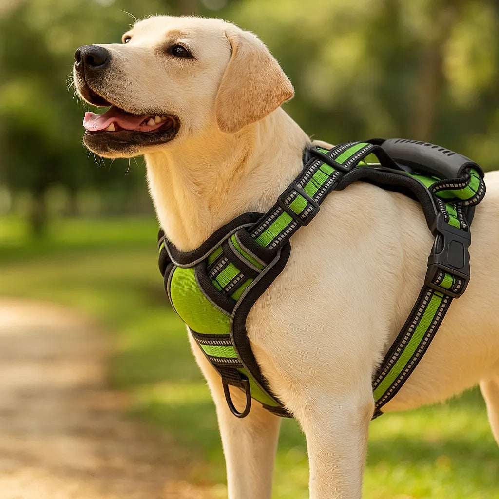 Dog Harness | Reflective No Pull Design for Comfortable Control | Adjustable Fit for Small to Large Dogs 2