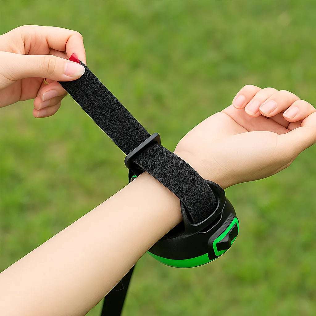 Dog Leash | Hands-Free 3m Retractable Dog Lead for Pets Up to 25kg | Comfortable Wrist Strap, Durable Nylon & Polyester 7