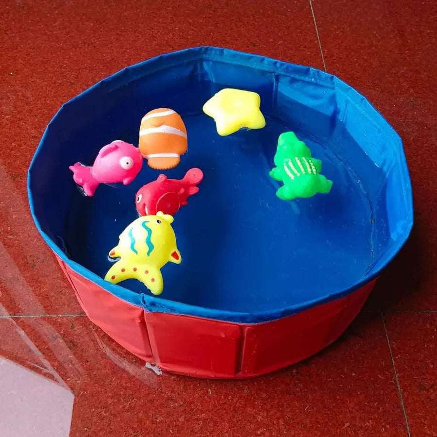 Dog Pool | Foldable Dog Swimming Pool for Bathing & Play | Durable Composite Fabric, Tool-Free Setup 3