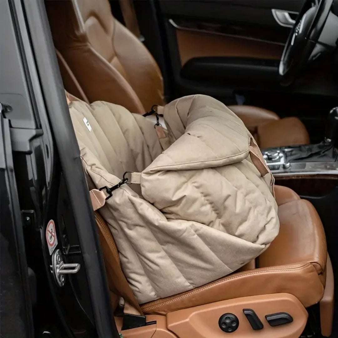 Dog Travel Bag | 3-in-1 Waterproof Car Seat & Bed | Portable Carrier for Small Dogs 7