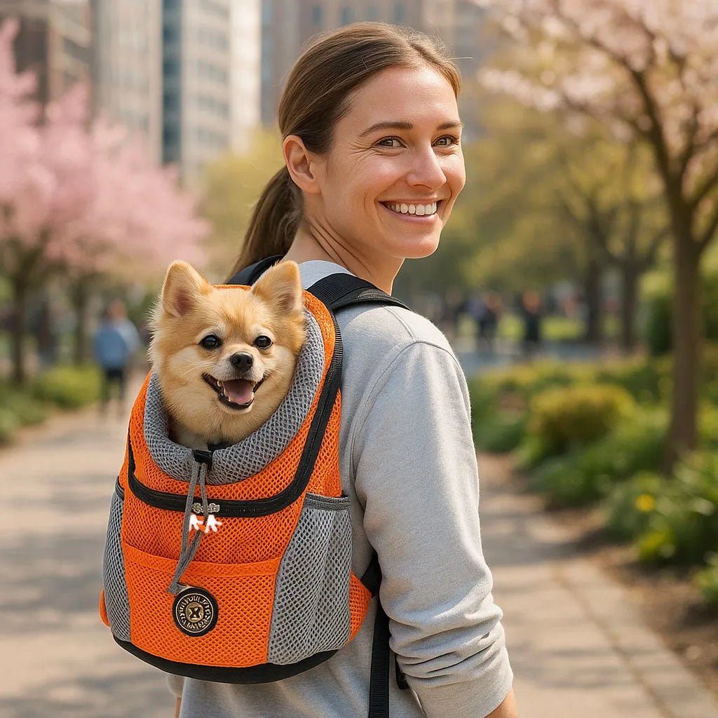 Dog Backpack | Comfortable Dog Rucksack Carrier for Hiking with Adjustable Straps and Breathable Material 5