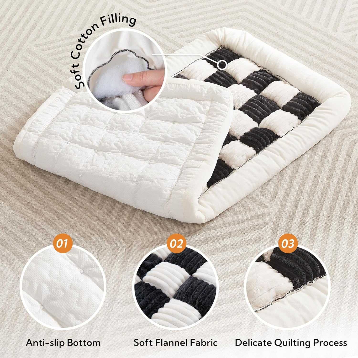 Dog Car Mat | Non-Slip Backseat Pet Bed & Seat Protector for Travel Comfort 3