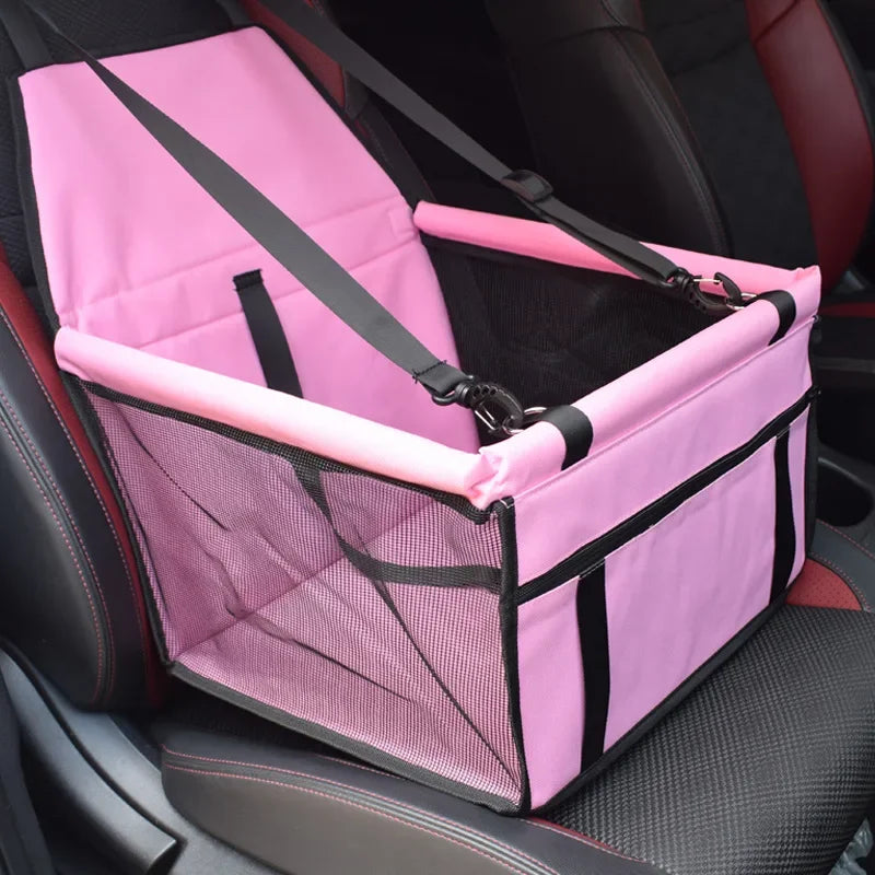 Dog Car Seat Cover | Waterproof Oxford Fabric with Double Thick Design | Safe Travel Bag for Pets 5