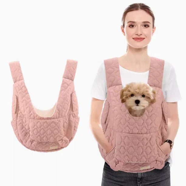 Dog Carrier Bag | Soft Cotton with Ergonomic Design | Comfortable Travel Solution for Small Pets 11