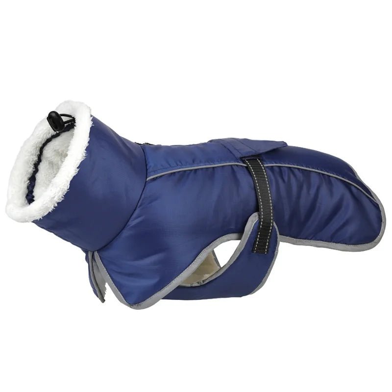 Dog Coat for Winter | Durable Fabric with Reflective Safety Details | Keeps Large Dogs Warm and Visible 9